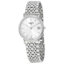 Load image into Gallery viewer, Tissot T Classic Desire Silver Dial Silver Mesh Bracelet Watch for Men - T52.1.481.31
