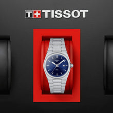 Load image into Gallery viewer, Tissot PRX Blue Dial Silver Steel Strap Watch For Men - T137.210.11.041.00