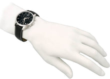 Load image into Gallery viewer, Tissot T Classic Tradition Chronograph Black Dial Black Leather Strap Watch For Men - T063.617.16.057.00