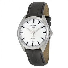 Load image into Gallery viewer, Tissot T Classic PR 100 White Dial Black Leather Strap Watch for Men - T101.410.16.031.00