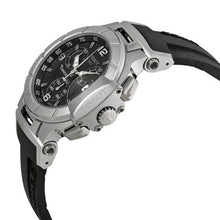 Load image into Gallery viewer, Tissot T Race Chronograph Black Dial Black Rubber Strap Watch for Women - T048.217.17.057.00