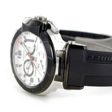 Load image into Gallery viewer, Tissot T Race Chronograph White Dial Black Rubber Strap Watch for Men - T048.417.27.037.00