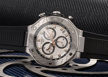 Load image into Gallery viewer, Tissot T Race Chronograph White Dial Black Rubber Strap Watch For Men - T141.417.17.011.00