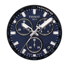 Load image into Gallery viewer, Tissot T Race Chronograph Blue Dial Silver Steel Strap Watch For Men - T141.417.11.041.00
