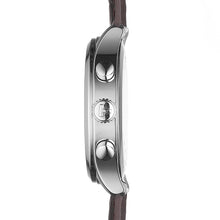 Load image into Gallery viewer, Tissot Chrono XL Classic Blue Dial Brown Leather Strap Watch For Men - T116.617.16.047.00