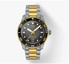 Load image into Gallery viewer, Tissot Seastar 1000 Black Dial Two Tone Steel Strap Watch for Women - T120.210.22.051.00