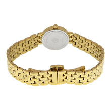 Load image into Gallery viewer, Tissot T Lady Lovely Silver Dial Gold Steel Strap Watch For Women - T058.009.33.031.00