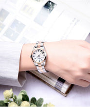 Load image into Gallery viewer, Tissot T Wave Mother of Pearl Dial Two Tone Steel Strap Watch For Women - T112.210.22.113.01