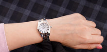 Load image into Gallery viewer, Tissot T Wave Mother of Pearl Dial Two Tone Steel Strap Watch For Women - T112.210.22.113.01