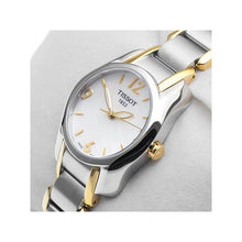 Load image into Gallery viewer, Tissot T Wave Mother of Pearl Dial Two Tone Steel Strap Watch for Women - T023.210.22.117.00