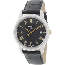 Load image into Gallery viewer, Tissot T Classic Dream Black Dial Black Leather Strap Watch for Men - T033.410.26.053.01