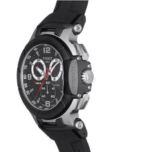 Load image into Gallery viewer, Tissot T Race Chronograph Black Dial Black Rubber Strap Watch for Men - T048.417.27.057.00