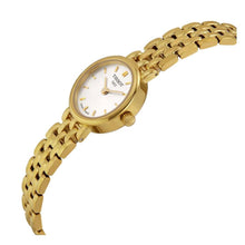 Load image into Gallery viewer, Tissot T Lady Lovely Silver Dial Gold Steel Strap Watch For Women - T058.009.33.031.00