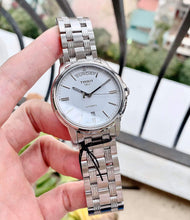 Load image into Gallery viewer, Tissot T Classic Automatic III Day Date White Dial Silver Steel Strap Watch for Men - T065.930.11.031.00