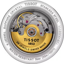 Load image into Gallery viewer, Tissot T Classic Carson Automatic White Dial Silver Steel Strap Watch For Women - T085.207.11.011.00