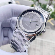 Load image into Gallery viewer, Tissot Luxury Powermatic 80 Grey Dial Silver Steel Strap Watch for Men - T086.407.11.061.00