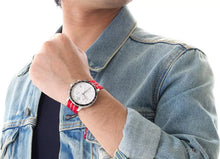 Load image into Gallery viewer, Tissot Quickster Chronograph NBA Houston Rockets Special Edition White Dial Two Tone NATO Strap Watch for Men - T095.417.17.037.12