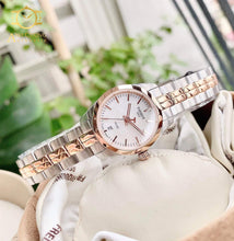 Load image into Gallery viewer, Tissot T Classic PR100 Mother of Pearl Dial Two Tone Steel Strap Watch for Women - T101.010.22.111.01