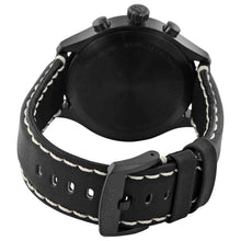 Load image into Gallery viewer, Tissot Chrono XL Vintage Chronograph Black Dial Black Leather Strap Watch For Men - T116.617.36.052.02