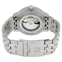 Load image into Gallery viewer, Tissot T Sport Seastar 1000 Powermatic Silicium Blue Dial Silver Steel Strap Watch For Men - T120.407.11.041.01