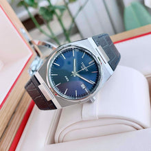 Load image into Gallery viewer, Tissot PRX Blue Dial Blue Leather Strap Watch for Men - T137.410.16.041.00