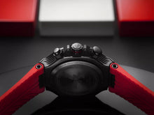 Load image into Gallery viewer, Tissot T Race Chronograph Black Dial Red Rubber Strap Watch For Men - T141.417.37.057.01