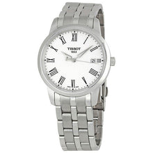 Load image into Gallery viewer, Tissot T Classic Dream White Dial Silver Steel Strap Watch for Men - T033.410.11.013.01