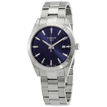 Load image into Gallery viewer, Tissot Gentleman Blue Dial Silver Steel Strap Watch For Men - T127.410.11.041.00