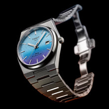 Load image into Gallery viewer, Tissot PRX Powermatic 80 Gradient Blue Dial Silver Steel Strap Watch for Men - T137.407.11.351.01