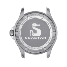 Load image into Gallery viewer, Tissot Seastar 1000 Blue Dial Silver Steel Strap Watch For Men - T120.410.11.041.00