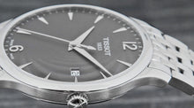 Load image into Gallery viewer, Tissot T Classic Tradition Grey Dial Silver Steel Strap Watch For Men - T063.610.11.067.00