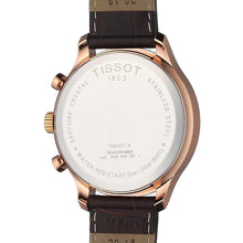 Load image into Gallery viewer, Tissot T Classic Tradition Chronograph White Dial Brown Leather Strap Watch For Men - T063.617.36.037.00