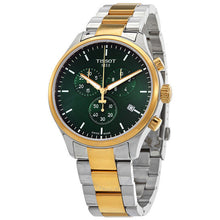 Load image into Gallery viewer, Tissot T Sport Chrono XL Classic Green Dial Two Tone Steel Strap Watch for Men - T116.617.22.091.00