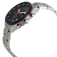 Load image into Gallery viewer, Tissot T Sport PRS 516 Chronograph Black Dial Silver Steel Strap Watch For Men - T100.417.11.051.01