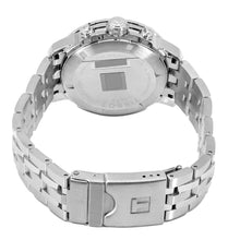 Load image into Gallery viewer, Tissot PRC 200 Chronograph Quartz Blue Dial Silver Steel Strap Watch For Men - T114.417.11.047.00