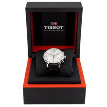 Load image into Gallery viewer, Tissot Chrono XL Silver Dial Brown Leather Strap Watch For Men - T116.617.16.037.00