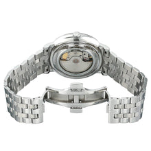 Load image into Gallery viewer, Tissot T Classic Carson Premium Powermatic 80 Black Dial Silver Steel Strap Watch For Men - T122.407.11.051.00