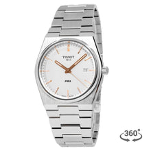 Load image into Gallery viewer, Tissot PRX Quartz Silver Dial Silver Steel Strap Watch for Men - T137.410.11.031.00