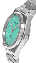 Load image into Gallery viewer, Tissot PRX Powermatic 80 Automatic Mint Green Dial Silver Steel Strap Watch for Men - T137.407.11.091.01