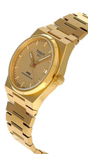 Load image into Gallery viewer, Tissot PRX Powermatic 80 Gold Dial Gold Steel Strap Watch for Men - T137.207.33.021.00
