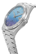 Load image into Gallery viewer, Tissot PRX Powermatic 80 Gradient Blue Dial Silver Steel Strap Watch for Men - T137.407.11.351.01