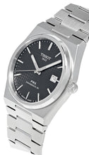 Load image into Gallery viewer, Tissot PRX Powermatic 80 Black Dial Silver Steel Strap Watch for Men - T137.407.11.051.00