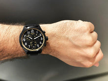 Load image into Gallery viewer, Tissot Chrono XL Vintage Chronograph Black Dial Black Leather Strap Watch For Men - T116.617.36.052.02