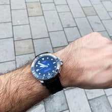 Load image into Gallery viewer, Tissot Seastar 1000 Powermatic 80 Silicium Blue Dial Blue Nylon Strap Watch For Men - T120.407.17.041.01