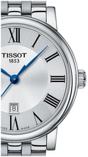 Load image into Gallery viewer, Tissot Carson Premium Lady Silver Dial Silver Steel Strap Watch For Women - T122.210.11.033.00