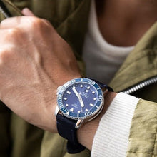 Load image into Gallery viewer, Tissot Seastar 1000 Powermatic 80 Silicium Blue Dial Blue Nylon Strap Watch For Men - T120.407.17.041.01