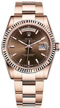 Load image into Gallery viewer, Rolex Day-Date 36 Solid 18K Rose Gold Watch 118235-0129