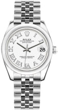Load image into Gallery viewer, Rolex Datejust 31 White Dial Domed Bezel Women's Watch 278240-0004