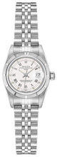 Load image into Gallery viewer, Rolex Oyster Perpetual Date 26 Engine Turned Bezel Women's Watch 69190