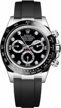 Load image into Gallery viewer, Rolex Cosmograph Daytona Black Diamond Dial Men's Watch 116519LN-0025